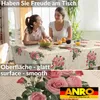 Tischdecke Shabby Chic Postkarte Rosen Beige 120x140cm Produktbild-Vorschau 6