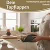 LS-LebenStil Vintage Topflappen 22cm Mynte Moos Grün Produktbild-Vorschau 8