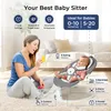 Babyschaukel, Caveen Elektrische bluetooth-Babywippe, 5 Produktbild-Vorschau 2
