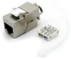 8x Keystone CAT8.1 Modul metall geschirmt werkzeuglose Produktbild-Vorschau 2