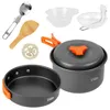Vilde | Set de vaisselle de camping en aluminium 10 pièces Voir les images du produit 3