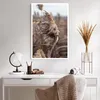 Poster - Poster ohne Rahmen - Boho Ähren Gras - 61x91,5 cm Produktbild-Vorschau 5