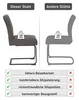 Comparison of 'This Chair' versus 'Other Chairs' highlighting features and weight capacity. Produktbild-Vorschau
