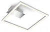 Lampada da soffitto a LED, cromo opaco/cromo, LED/14W Anteprima dell’immagine prodotto 1