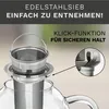 Creano Glas-Teekanne 1,0l, 3-teiliger Teebereiter mit Produktbild-Vorschau 7