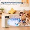 Mini Luftkühler 3-in-1, 30000mAh, 500ml Tank, 20dB leise, Produktbild-Vorschau 4