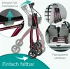 ELONEO Wohnungsrollator 54cm breit, faltbar und leicht, Produktbild-Vorschau 4