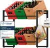 Rumy Getränkekistenregal für 6 Kisten – Stabiles Produktbild-Vorschau 1
