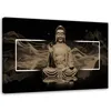 Leinwandbild meditierende buddha-figur - beige 60x40 cm Produktbild-Vorschau 1