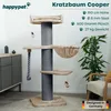 HAPPYPET Premium Kratzbaum Grosse Katzen Stabil 'Cooper' – Produktbild-Vorschau 2