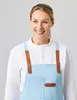 Latzschürze Canvas 70 x 80 cm light blue : light blue : Produktbild-Vorschau 3