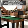 COSTWAY 10 in 1 tavolo da gioco, calcio balilla, tavolo Anteprima dell’immagine prodotto 7