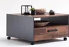 A modern coffee table with mixed materials. Náhľad obrázku produktu