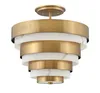 Elstead Echelon Deckenleuchte E14 3-fach Heritage Messing Produktbild-Vorschau 1