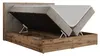 MKS MEBLE Boxspringbett 140x200 mit Bettkasten Eiche, Produktbild-Vorschau 5