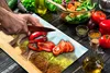 Sklenená doska na krájanie Sklenená krycia doska varnej Náhľad obrázku produktu 5