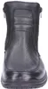 A front view of a black leather boot. Anteprima dell’immagine prodotto