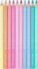 Faber-Castell 210910 FABER-CASTELL Bunt. Jumbo Sparkle Anteprima dell’immagine prodotto 3