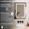 LED Spiegelschrank 60x70 cm mit Rasier-Steckdose Drei Produktbild-Vorschau 4