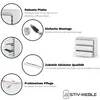 Collage of product features and details for a white dresser. Produktbild-Vorschau