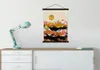 MuchoWow® Textilposter Blumen - Gold - Marmor 60x80 cm mit Produktbild-Vorschau 3