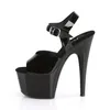 ADORE-708N Damen Sandale von Pleaser, Schwarz  , EU 35, US Produktbild-Vorschau 3