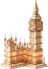 FORSMANO Puzzle 3D en bois Big Ben modèle d'architecture, Voir les images du produit 1