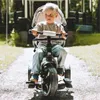 DERYAN Explorer Luxe Dreirad - Zusammenklappbar mit Korb - Produktbild-Vorschau 5