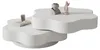 Couchtisch mit 360° drehbarer Platte, 2 Ebenen, cremeweiß., Produktbild-Vorschau 11