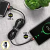 Baseus CATKLF-A91, 0,5 m, USB A, USB C, Schwarz Produktbild-Vorschau 8