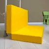 Turnmatte 2-teilig 100x100x10 Orange-Gelb | Weichbodenmatte Produktbild-Vorschau 4