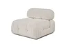Hanah Home, Bubble O1 - Beige, canapé 1 place, blanc, 95 x Voir les images du produit 5