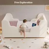 AIORBER Wolken-Design Kinderbett 90x200cm, Polsterbett mit Produktbild-Vorschau 7