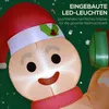 Outsunny opblaasbare kerstdecoratie, 2,45 meter, Productafbeelding-voorbeeld 4