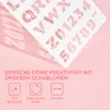 int!rend 26 Schriften Schablonen Set, Buchstaben und Produktbild-Vorschau 4
