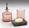 Seifenspender spirella Carmina Glas terracotta 10.21528 Produktbild-Vorschau 2