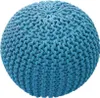 Pouf cool turquise  (50x50 cm) Voir les images du produit 3