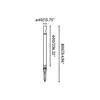 BEZEL Erdspieß Lampe Schwarz 70248 Faro Barcelona Produktbild-Vorschau 7