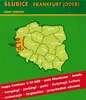Słubice, Francoforte sull'Oder. Mappa della città / Mappa Anteprima dell’immagine prodotto 2
