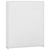 A white cabinet or storage unit is shown against a white background. Náhled obrázku produktu