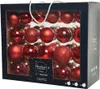 Kerstballen mix glas 42 stuks kerstrood KSD Productafbeelding-voorbeeld 1