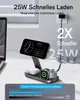3-in-1 Qi2 MagSafe Ladestation 25W für iPhone Watch AirPods Produktbild-Vorschau 2