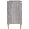 vidaXL Waschbeckenunterschrank Grau Sonoma 80x33x60 cm Produktbild-Vorschau 7