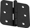 1 Gerollte Scharniere Kantige  75 x 75 mm Schwarz Produktbild-Vorschau 5