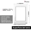 Finestra da cantina Framex - Vetro fisso (Fib) Bianco 50 x Anteprima dell’immagine prodotto 2
