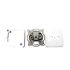 Goobay 68851 Set completo: presa d'antenna a 2 fori, 1 Anteprima dell’immagine prodotto 5