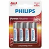 Philips Power Batterie alcaline LR6P4B/10, Pile jetable, Voir les images du produit 1