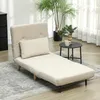 HOMCOM slaapstoel, verstelbare fauteuil met bedfunctie, Productafbeelding-voorbeeld 2