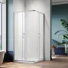 SONNI rohový sprchovací kút ŠxHxV: 70x70x185cm rohový vstup Náhľad obrázku produktu 2