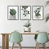 Boho nástěnné malby šalvějově zelená moderní geometrické Náhled obrázku produktu 6